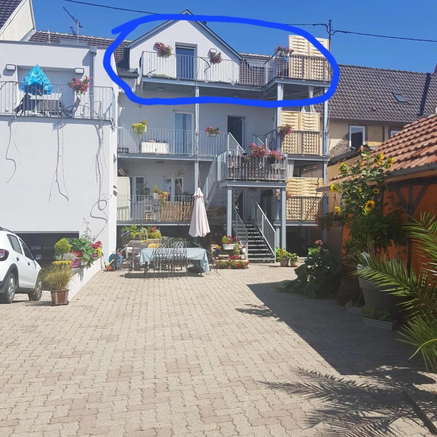 Au Gre De L'Ill "Les Toits D'Horbourg" Apartman Kültér fotó